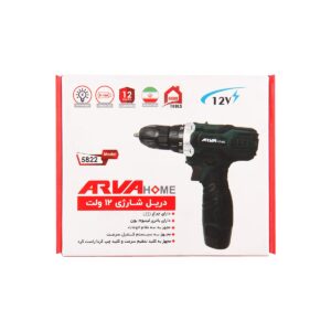 دریل پیچ گوشتی شارژی خانگی ۱۲ ولت مدل ۵۸۲۲ cordless-drill-model-5822-2